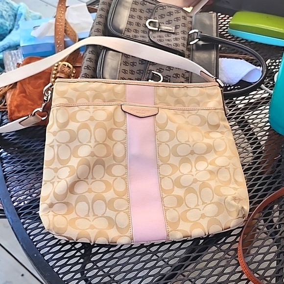 Coach Handbags - Coach Crossbody pink